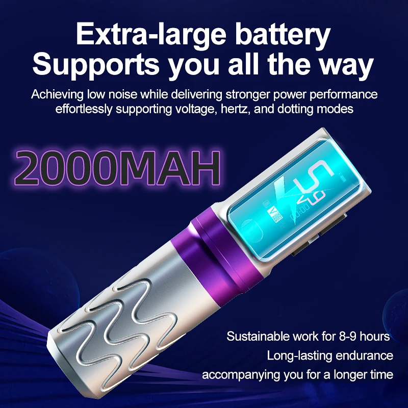 OG Produce Positioning Piercing Weirless Liner Ink Ballpoint Magic Personalized Logo Oem Tattoo Pen Machine Wireless