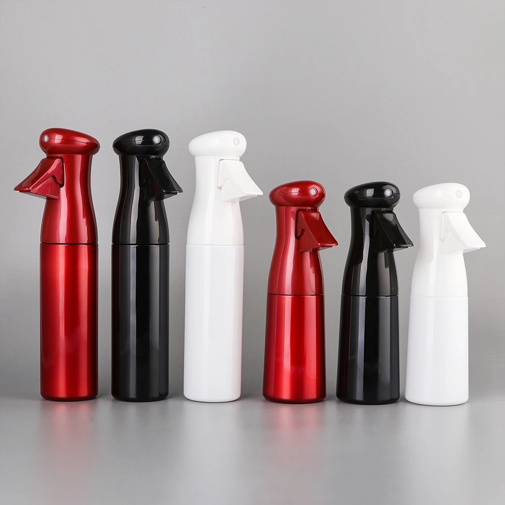Plastic Misty Trigger Sprayer Bottle wholesale 200ml 300ml 500ml Water Barber Hair Fine Mist Continuous Spray Bottle