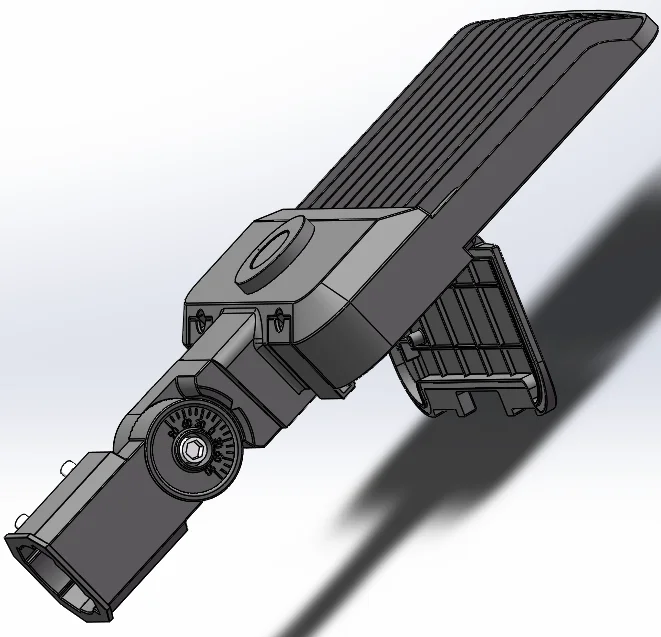 die casting aluminum alloy 75w 120w  led street light housing