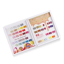96 Colors Nail Tools Acrylic Nail Gel Display book For color display can oem logo display book