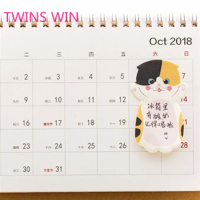 Buy Small Quantity Office School Supplies cute animal shaped colored paper sticky notes memo pads recycled paper notepad 1289