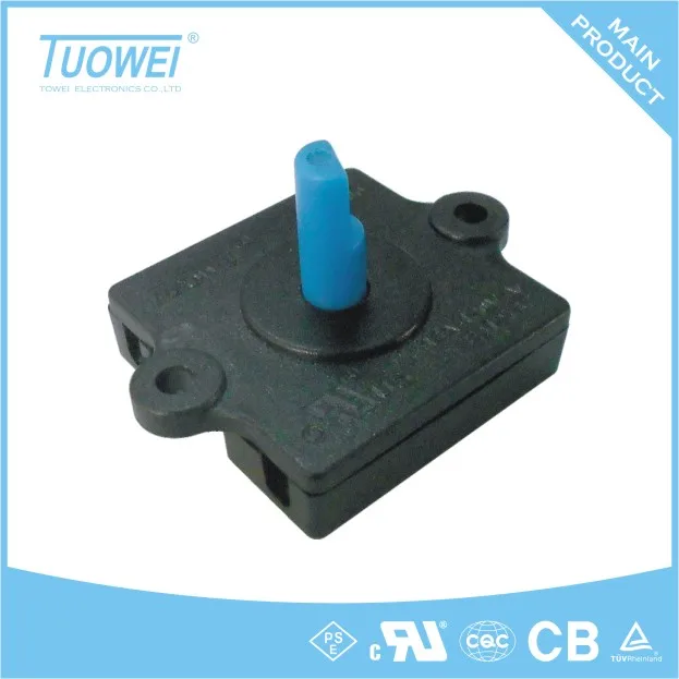 Guangdong ODM OEM Mini B3200-413 3 Position 2 speed Rotary Switch factory free sample