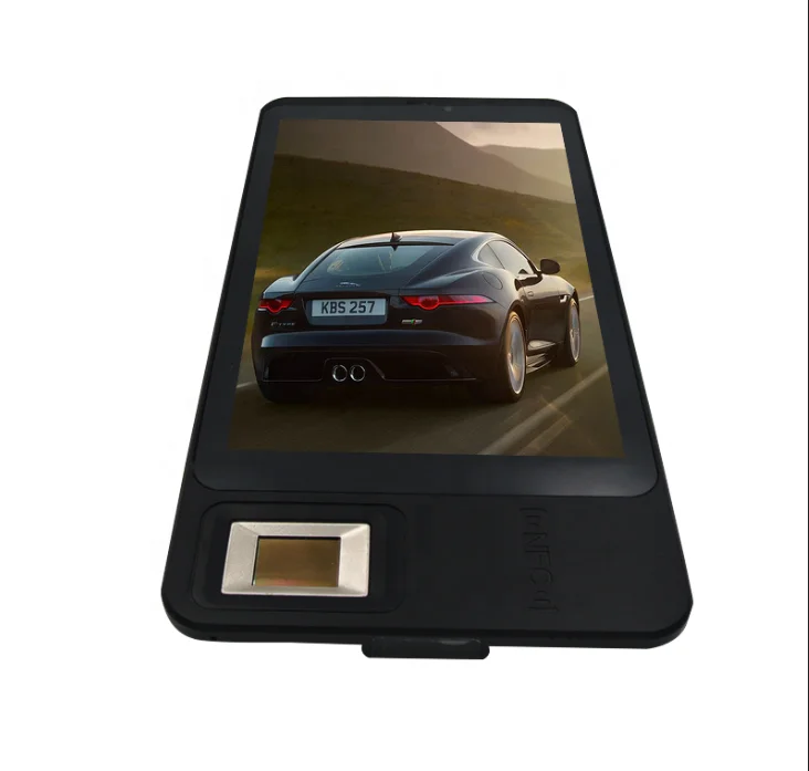 HF-FP07 рваный 7 дюймов сенсорный экран планшета беспроводной терминал сканирования отпечатков пальцев время attendnce