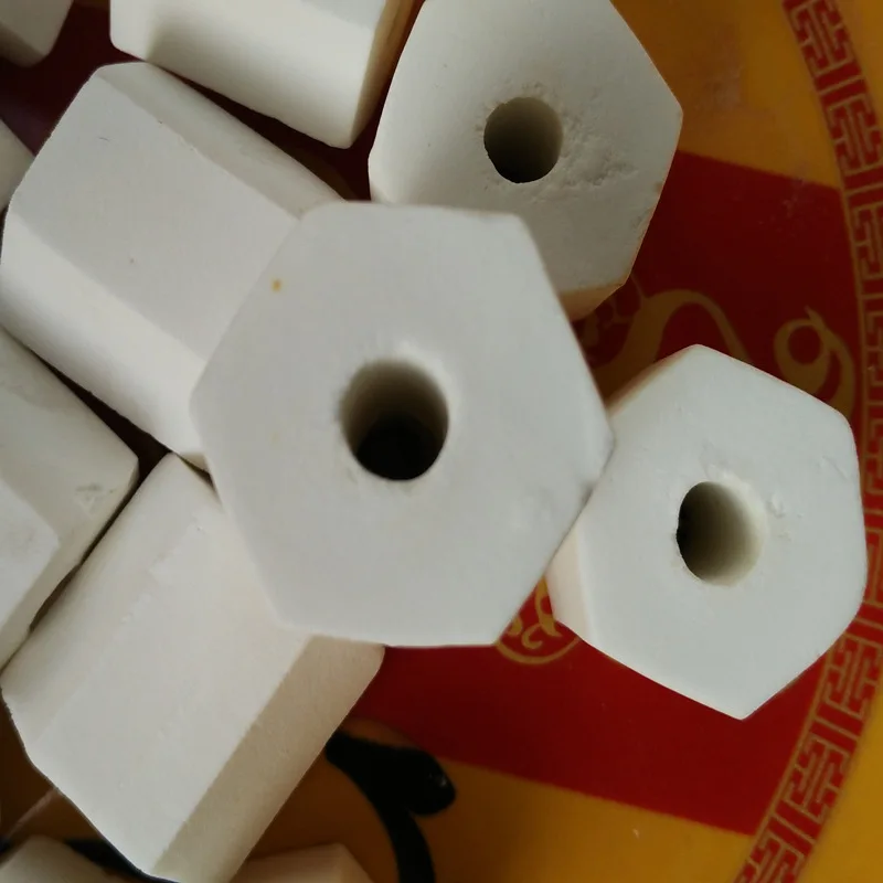 Aquarium hexagonal ceramic ring filter material breath filtration purification water aquarium supplies