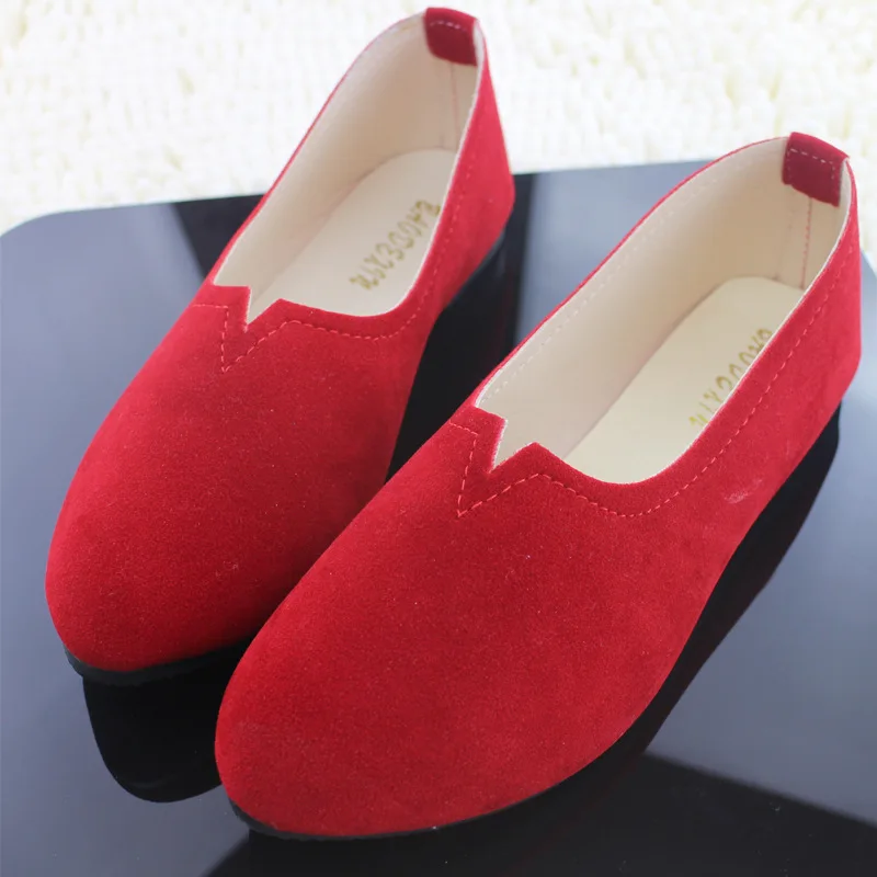 
GUGUTREE 35-43 girls big size flat casual dress shoes women lady flat dress fur ball shoes CXD-9 