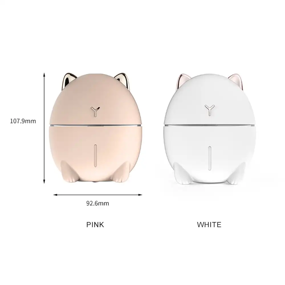 Portable Desktop Purifier  LED Mini Usb Car Air Humidifier For Dry Skin Home Bedroom office