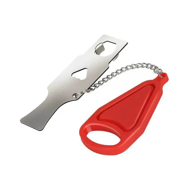 Portable hotel door lock self-defense door stop travel accommodation door lock