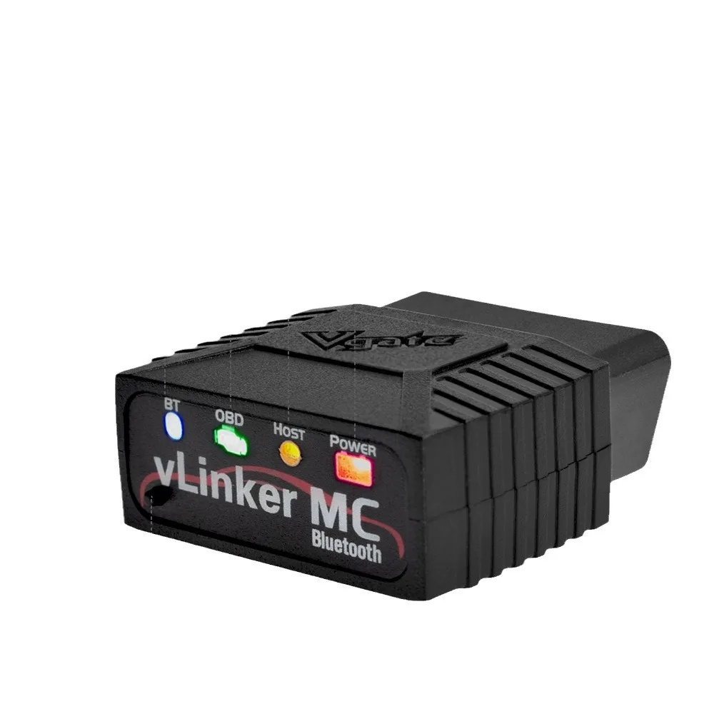 Vgate vLinker MC + ELM327 V2.2 Obd Автомобильный сканер BT 4 0 OBD 2 считыватель кодов для Android iOS автомобильный диагностический
