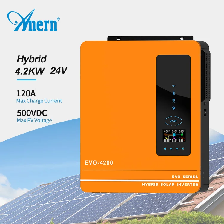Anern hybrid solar cell battery inverter 3.5kw 4.2kw 5kw solar inverter price
