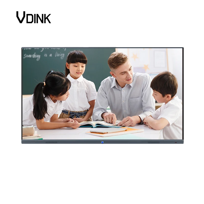 VDINK 75 дюймов Pizarra Para Ninos Smart Board для школы ODM Интерактивная плоская панель Таблица Интерактивная мобильная цифровая доска