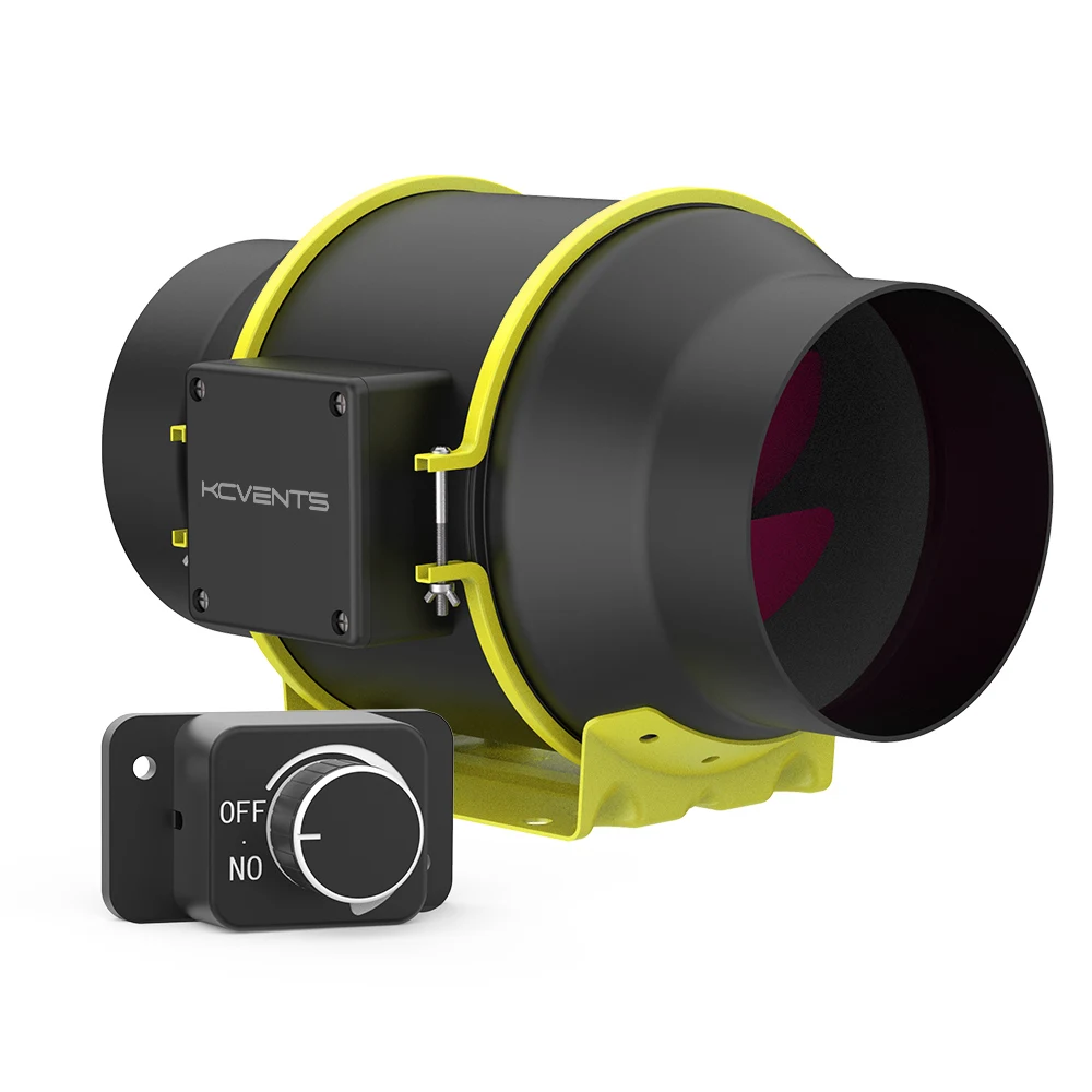 High Air Volume 6 Inch Silent Reversible Inline Duct Fan for Ventilation System