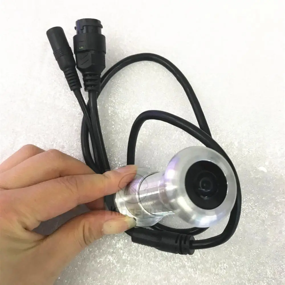Door peep hole camera phone live view poe  camera door hole p2p ip peephole cat eye 1.58mm fisheye wide angle network cam