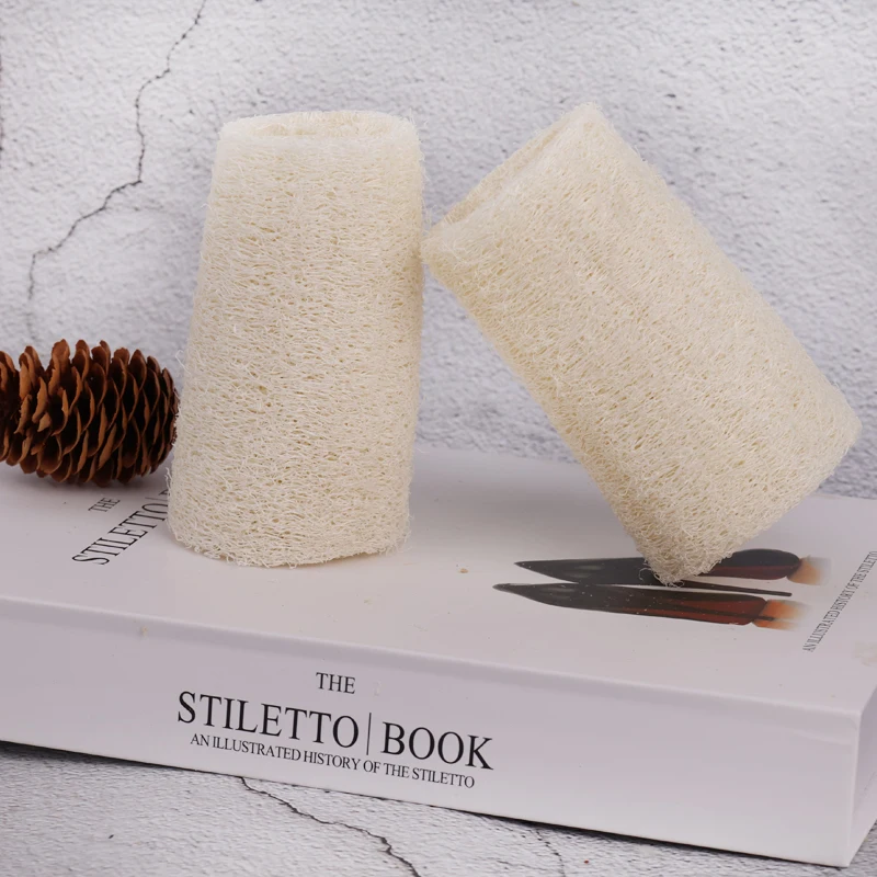Wholesale Price Dish cleaning 100% Natural raw material Bath Sponge Body Scrubber Loofa Luffa Loffa loofah for kitchen cleaning