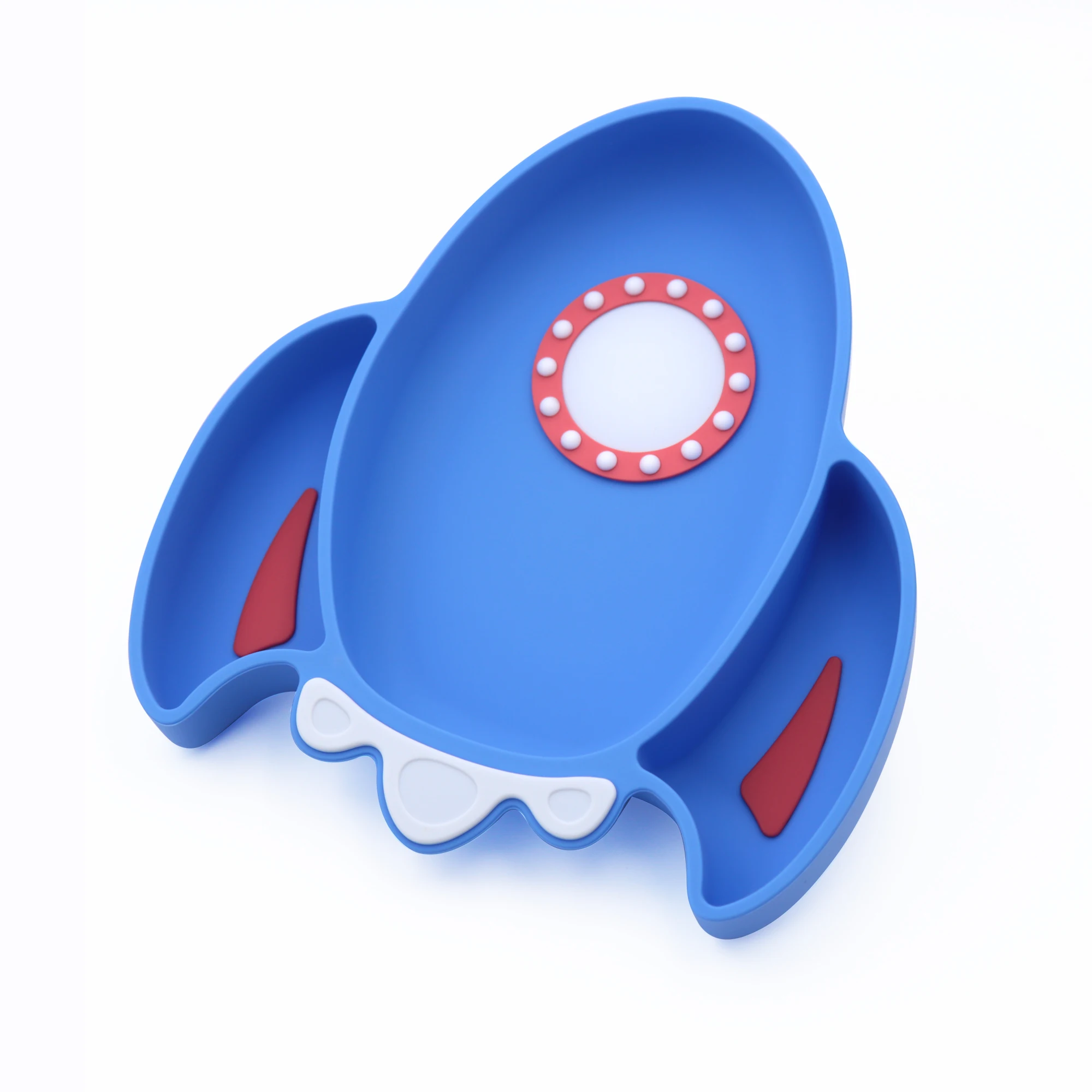 Astronaut Dining Eating Plates Spoon Tableware Bpa Free For Kids Placemat Toddler Food Grade Bowl Silicone Baby Feeding Set