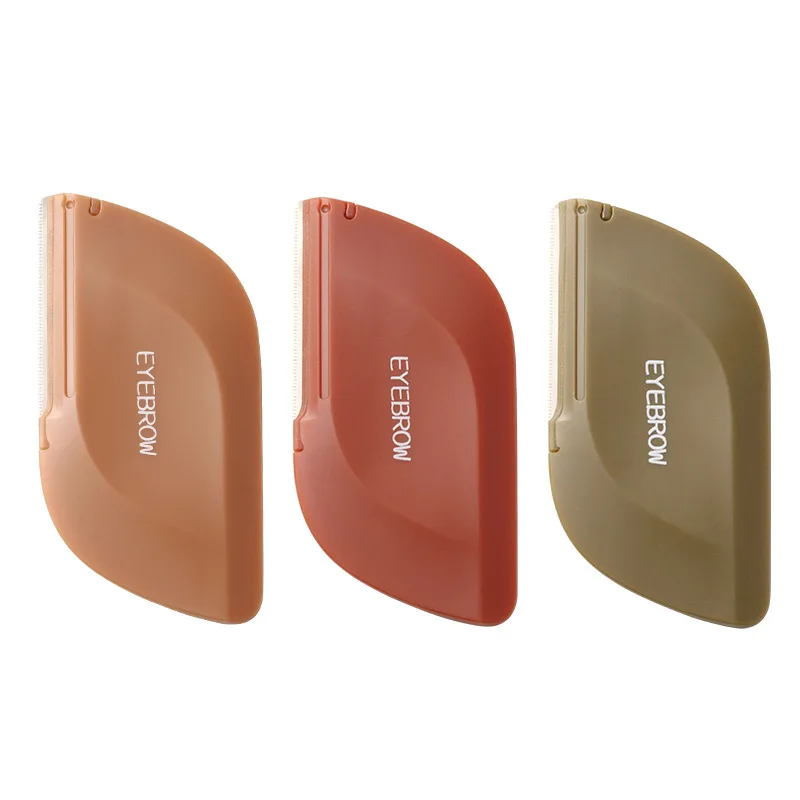 Женские нож для бровей комплект из 3 предметов ножницы начинающих оптовая продажа с фабрики