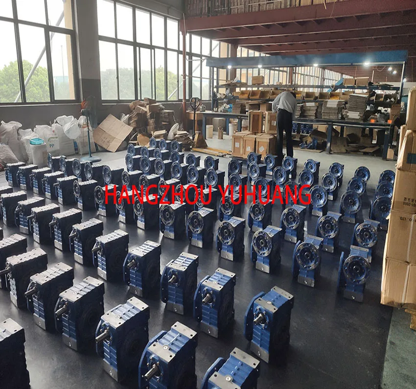 
YHNMRV Worm gearbox electric motor speed reducer 