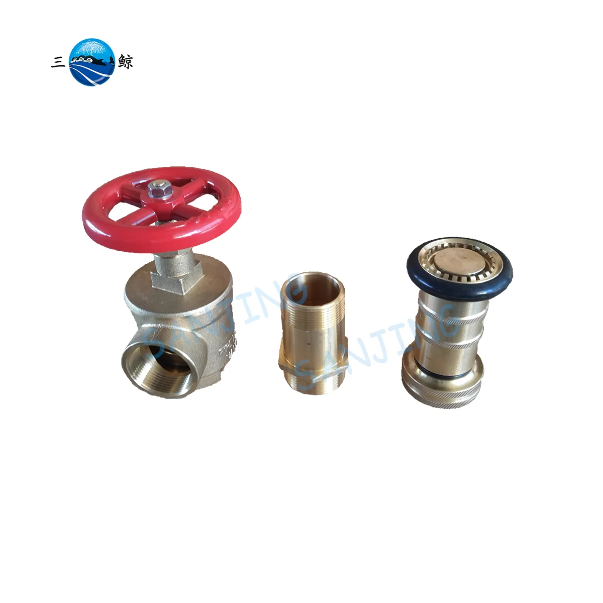 Durable Wall Recessed Fire Hose Cabinets Box Hose Fire With Nozzle