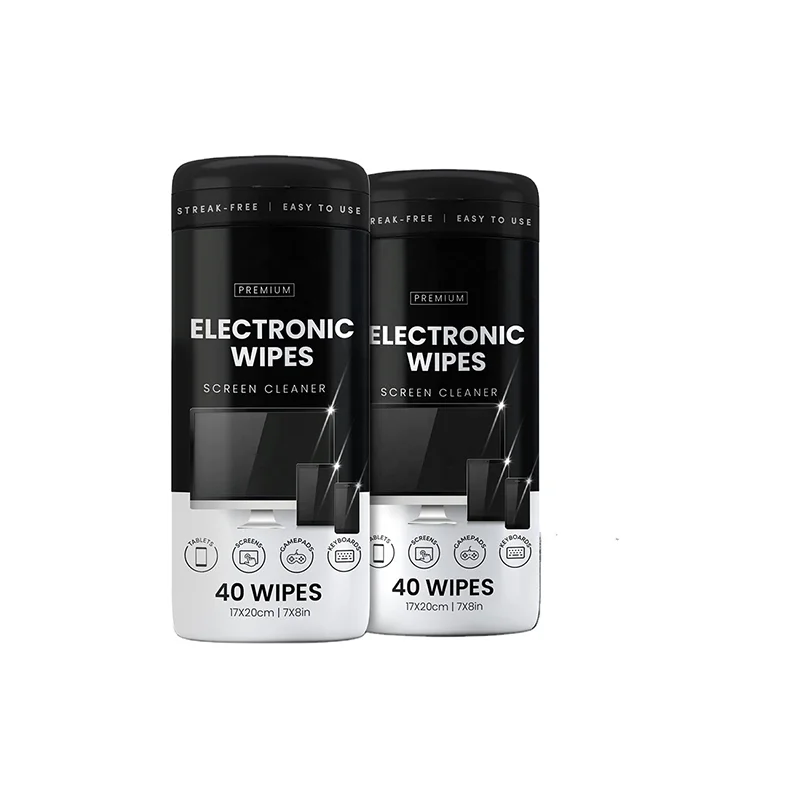 OEM&ODM Factory Price Eco-friendly Electronic Wipes Streak-Free for Screen Cleaner and Electronics devices
