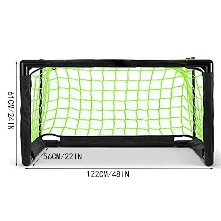 Latest Design Portable And Easy To Install Strong And Sturdy Plastic Pipe Mini Soccr Goal