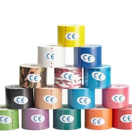 Kihesio Корейская синтетическая печатная качественная биоразлагаемая медицинская Японская спортивная лента Oem 5 см оптом колено для спортсменов