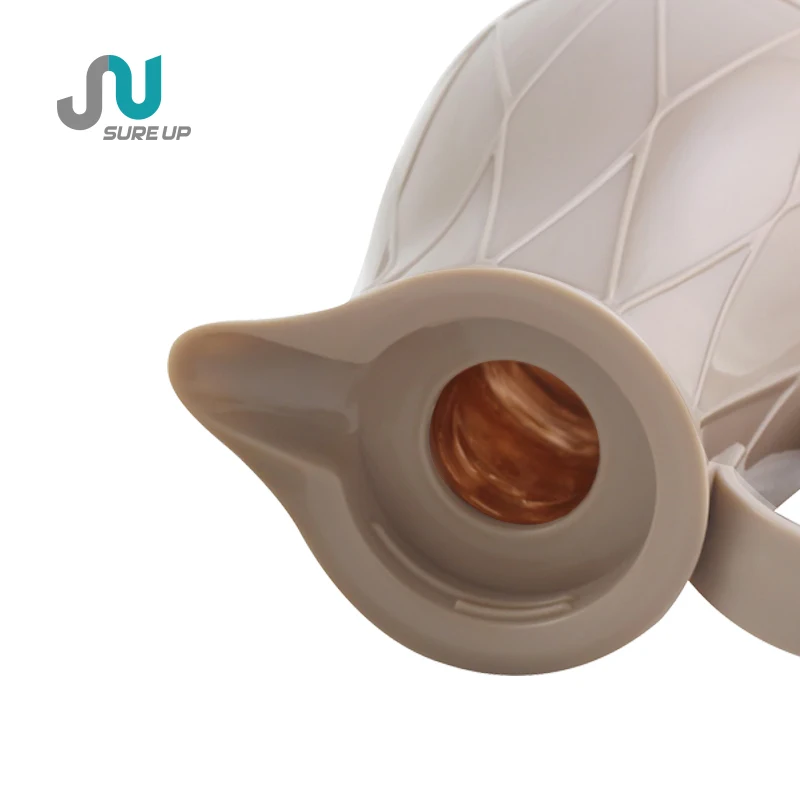 Sure Up Vacuum coffee teapot and kettle PP body glass lined flask thermos asbestos free Termo De Agua