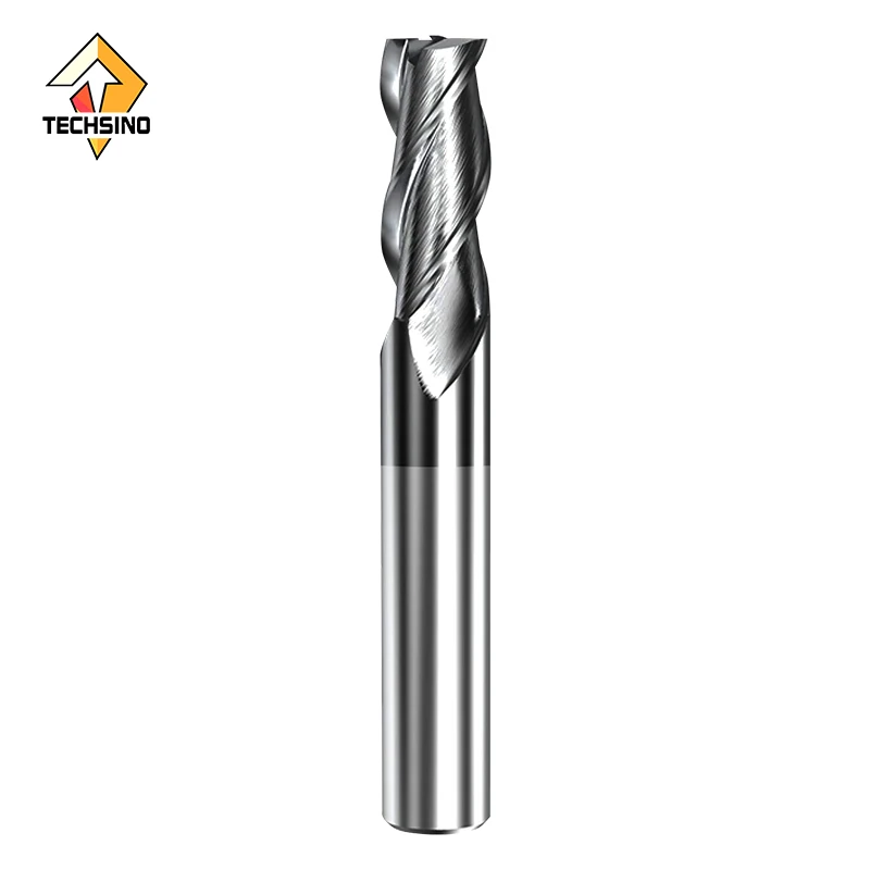 High-Speed 2-Flute Carbide End Mill Cutter: Solid Milling Cutter Tools for  oam milling cutter hss eps eva ball end mill