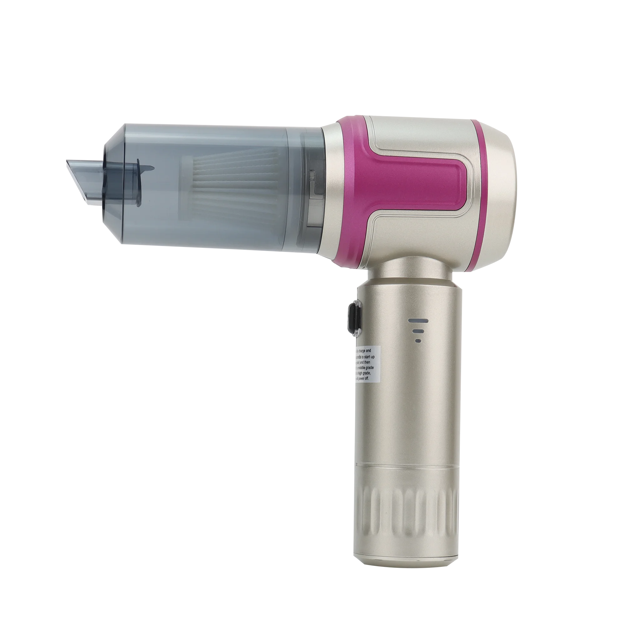 Portable Small Cordless Handheld Vacuum Cleaner Rechargeable 7.4V  HEPA Filter 150PSI Wireless Pump for Car Motorcycle Balls