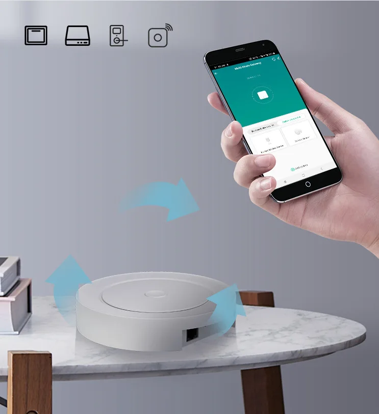 KSMT 3 in 1 Smart Home loT Tuya Multi Mode Gateway Zigbee 3.0 BLE Mesh Wireless Wired Hub Works with Alexa Google Home