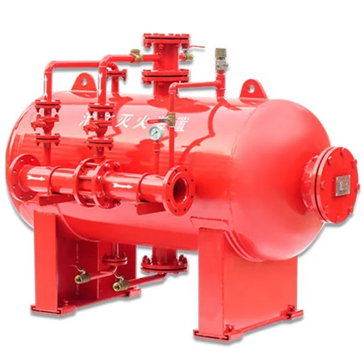 Bladder Tank Foam Solution Deployment System For Warehouses and storage facilities