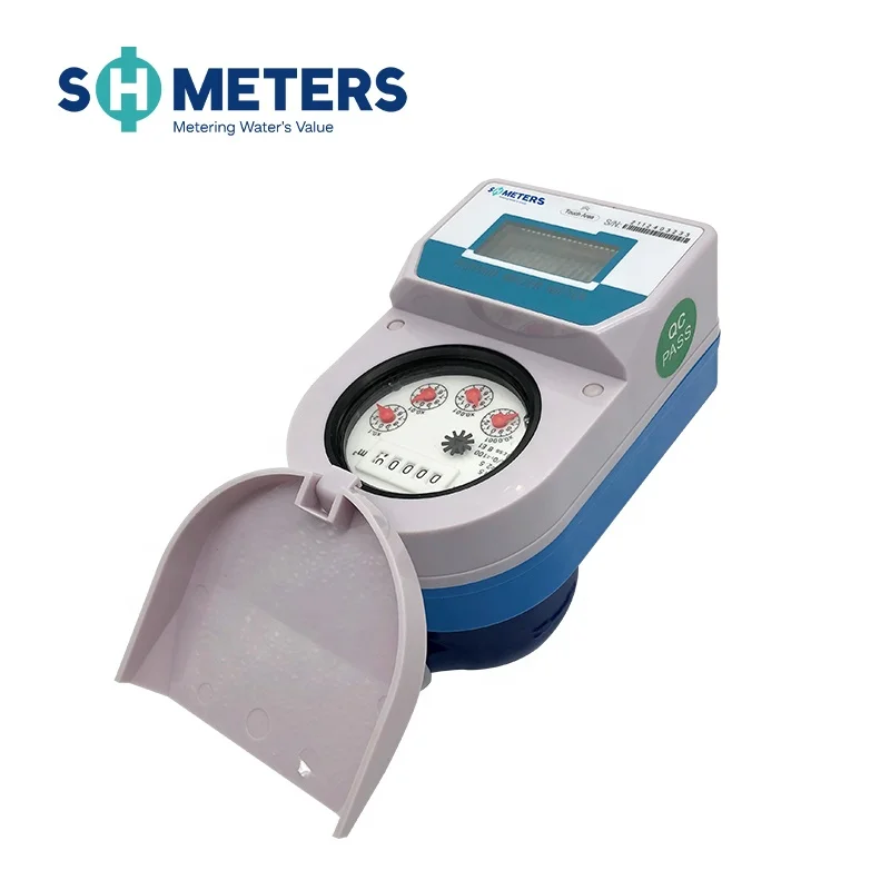 3/4 diameter water meter Brass interface IC Card Prepaid Water Meter for apartment (1600657039006)