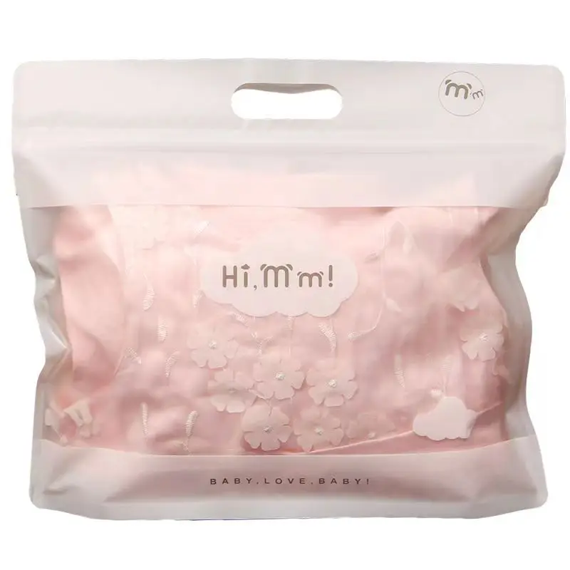Custom Matte/frosted Biodegradable Plastic Packaging Zipper Bags,T Shirt Swimwear Zip Lock Clothing Bags With Logo