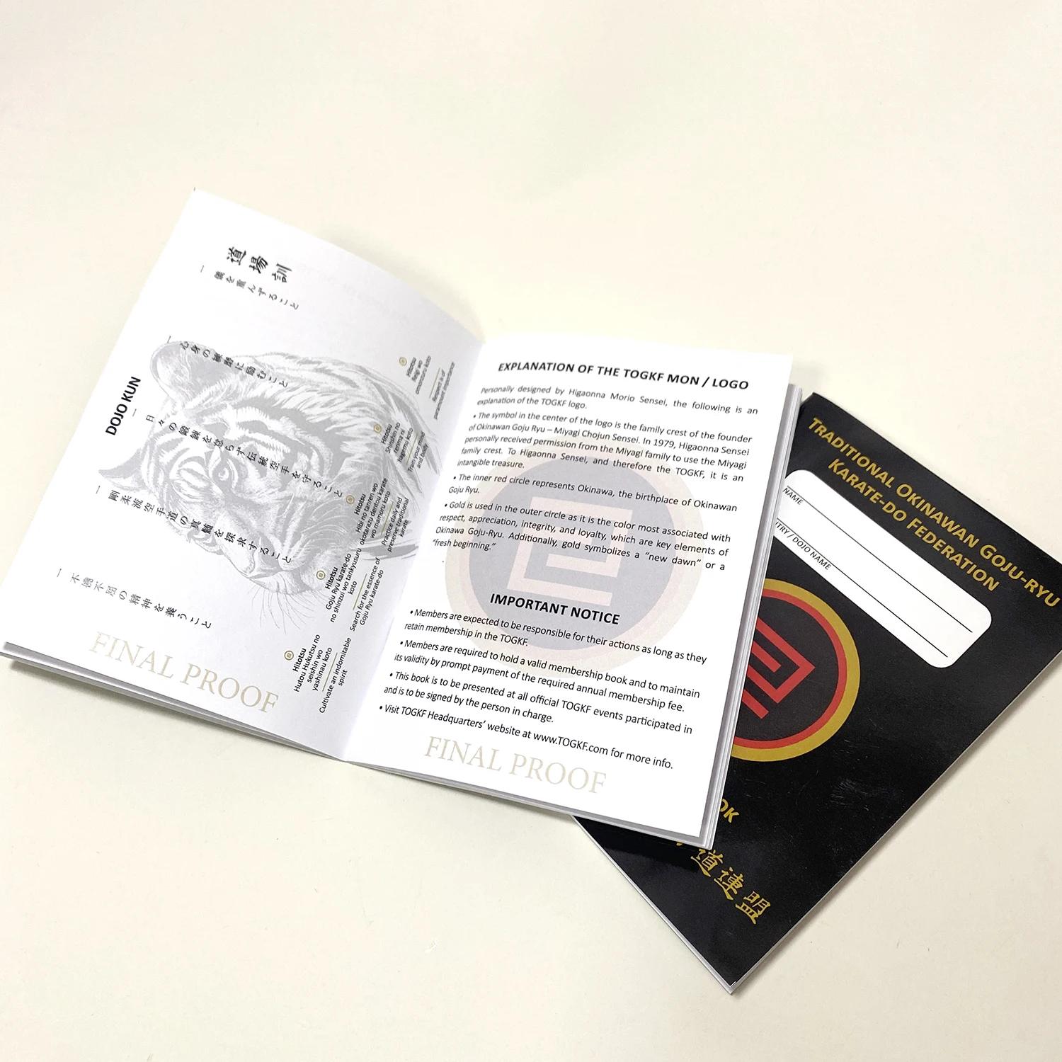 Custom Saddle stitching or Sewing binding member passbook printing