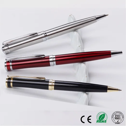 GemFully current winning products stainless steel  pen metal body gift promotional pen with logo