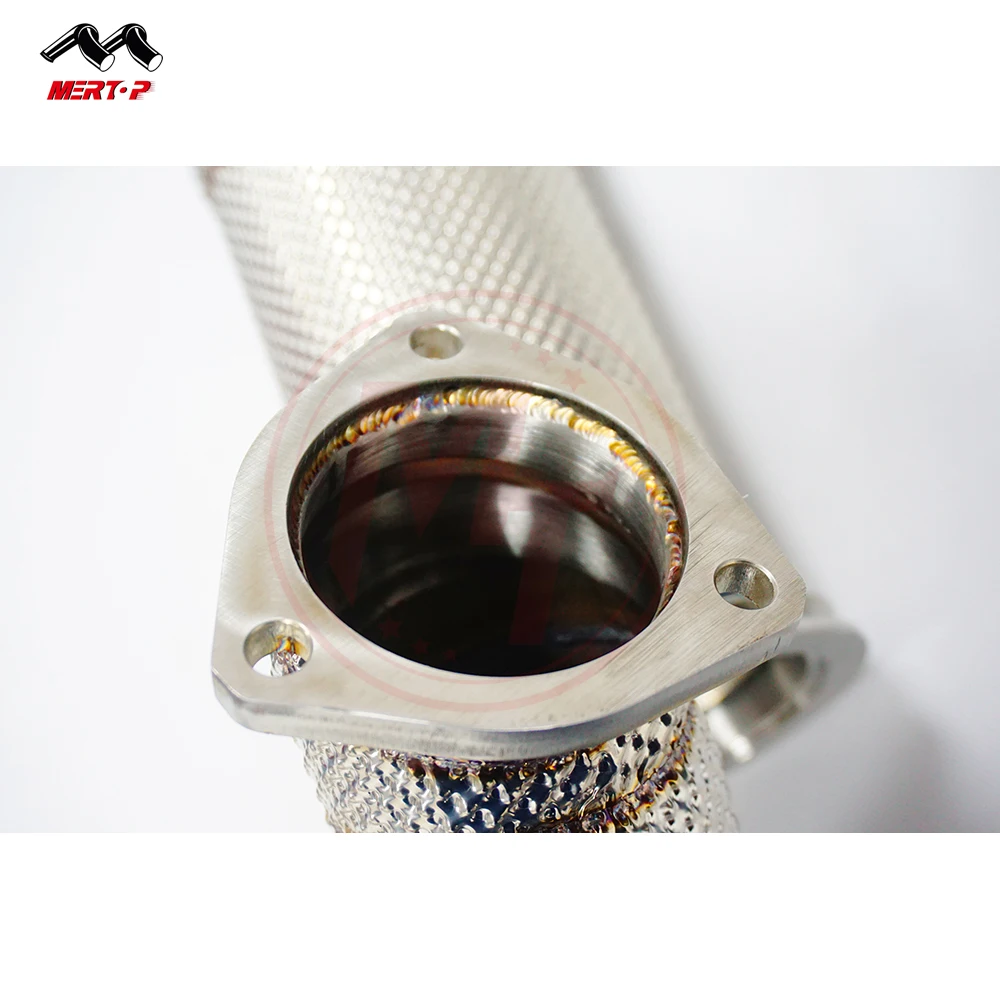  Mertop Racing Downpipe with Heat Shield for L*mborghini V8 URUS 4.0T