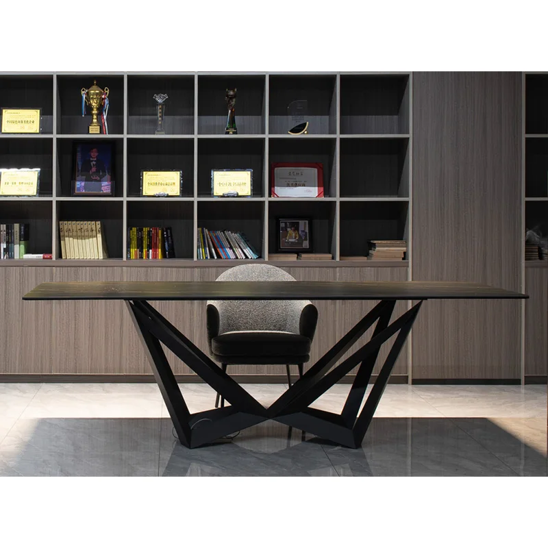 Dining room furniture luxury banquet restaurant leisure dessert modern dining table set with 10 8 6 4 seater chairs
