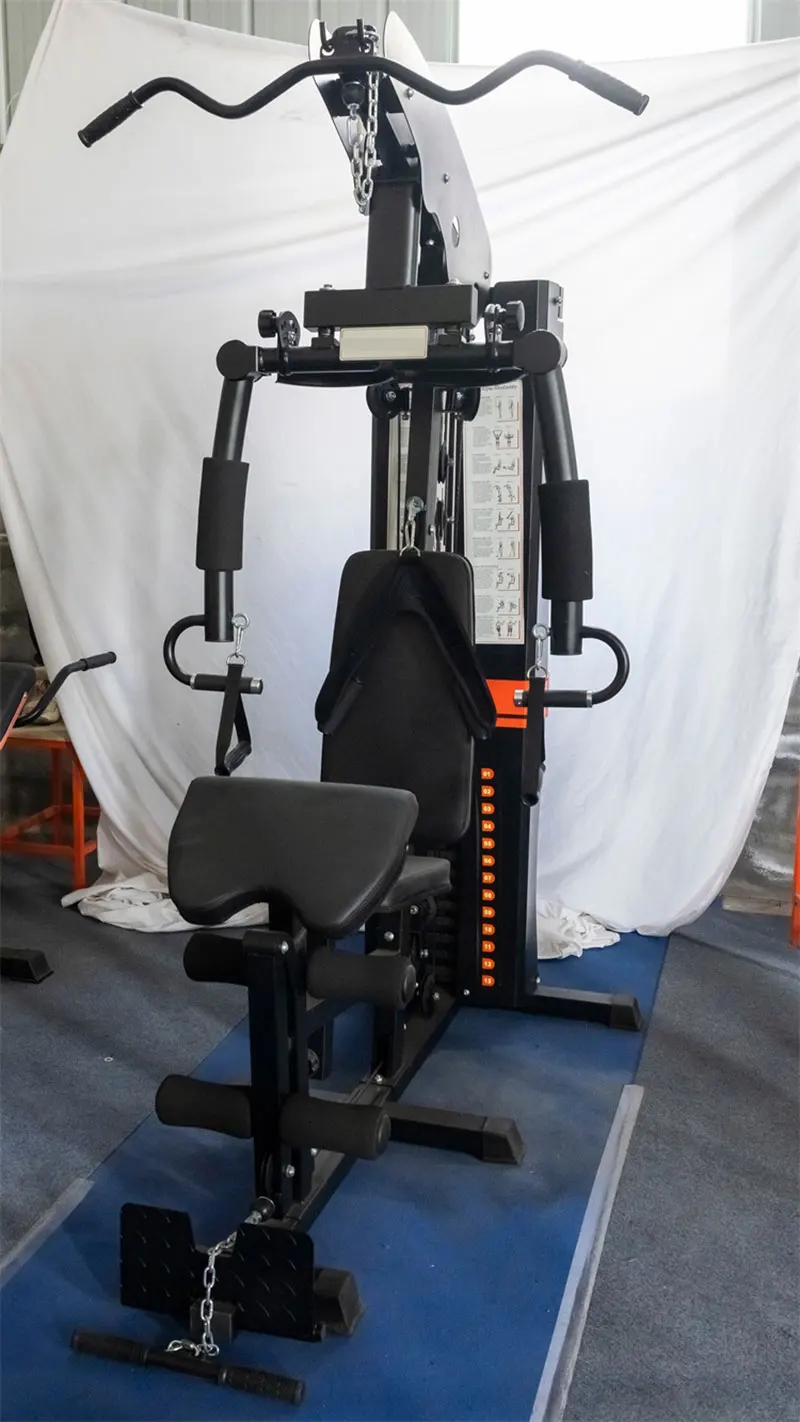 Multifunction Home Body Building Multifunctional Power Cage Squat Rack Bench Weight Gym Lifting Training Station