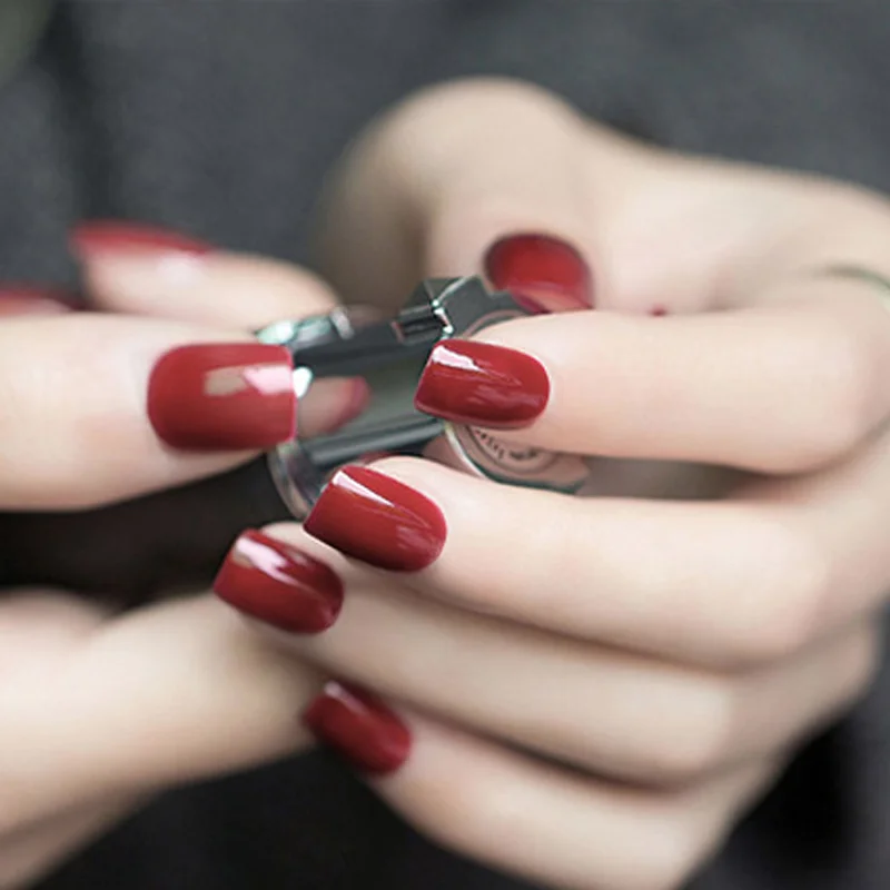 New technology shimmer good flow flat wholesale halal nail polish private label color extension gel