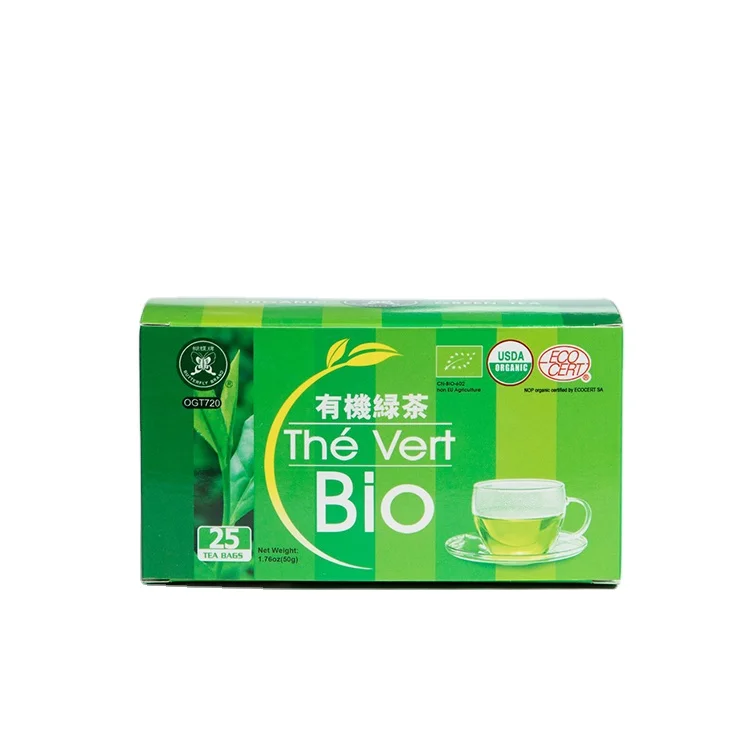 
Hot sale premium EU Organic Green Tea OGT720 from Fujian 