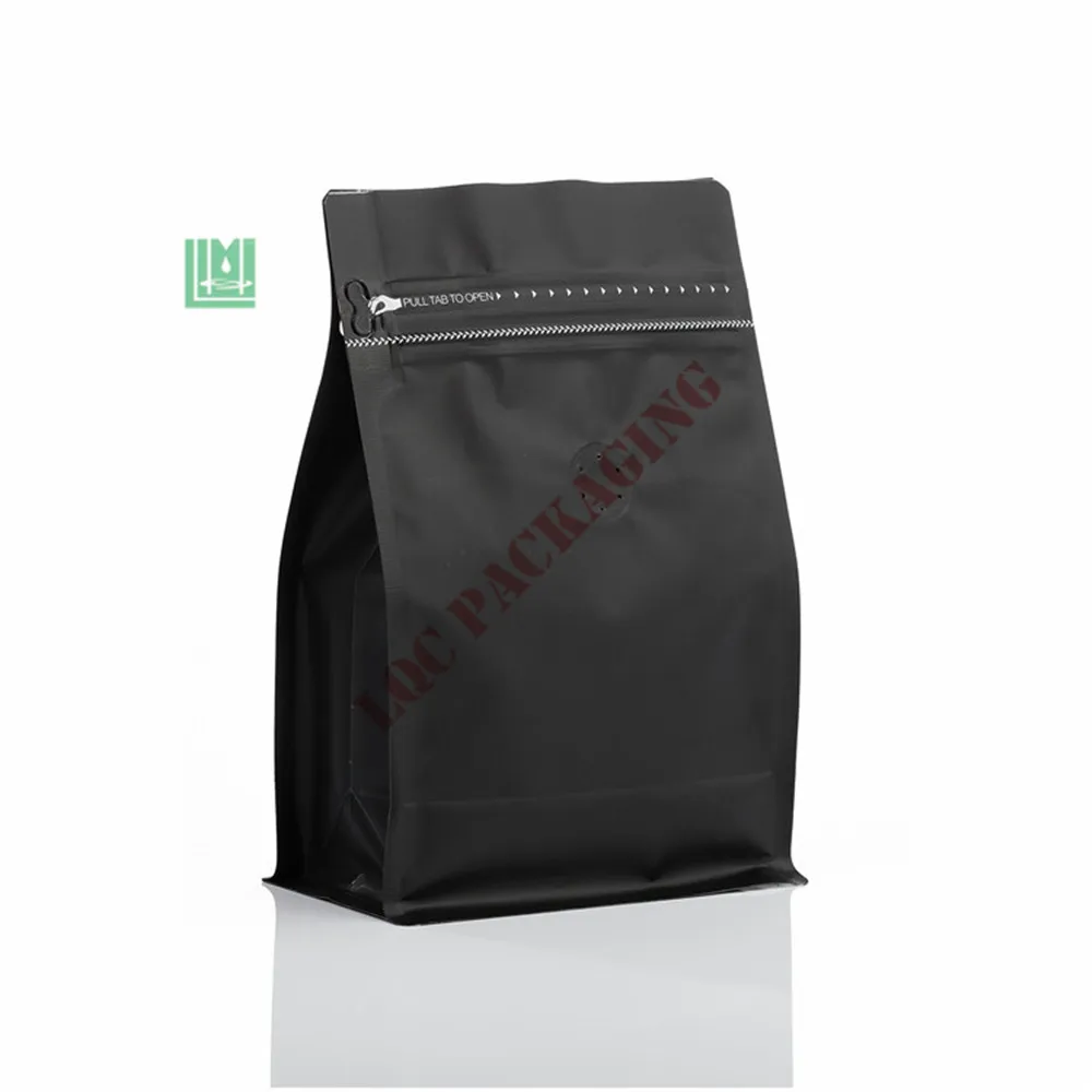  250g 8oz мат; Цвет Черный; Обувь на плоской подошве с нижней сумка-мешок застежкой-молнией для сухой корм упаковки