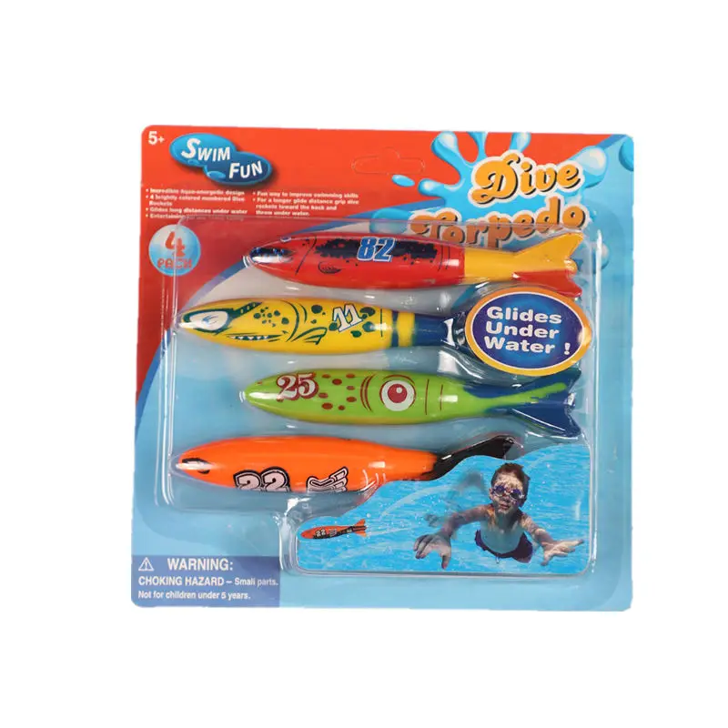 Pool Underwater Torpedo Shark Swimming and Diving Games Training Gift Set Toys for Kids Product
