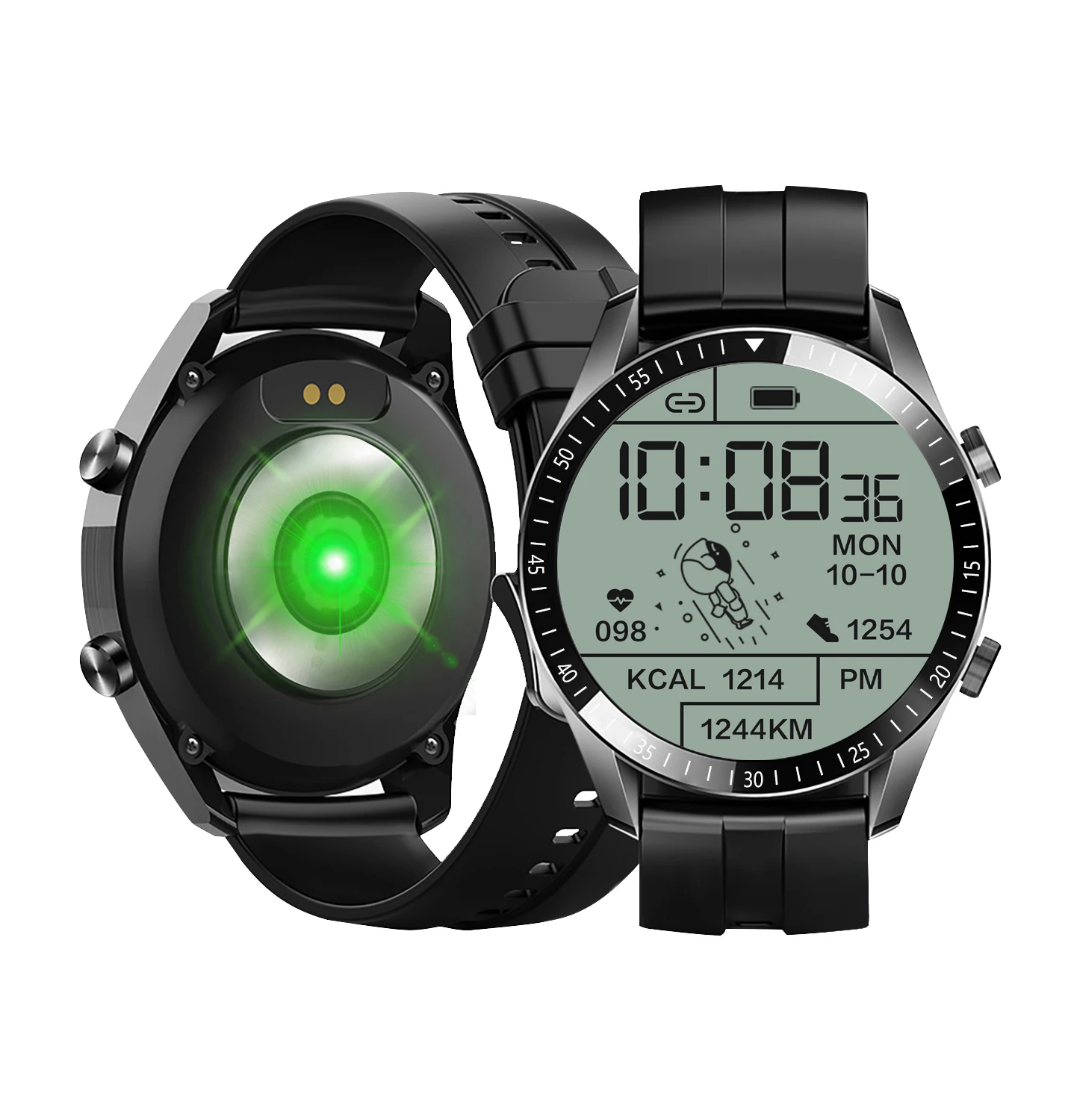 GPS Smart Watch Men 1.54 Inch Full Touch Heart Rate Control fitness Tracker GT2 Smartwatch For Android And IOS