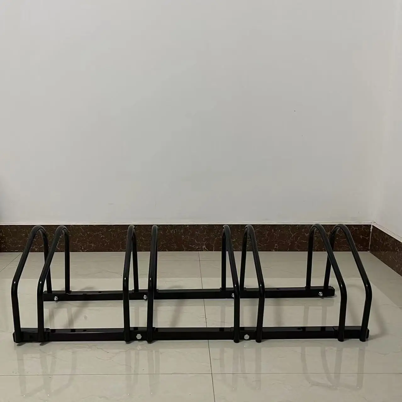 4 Bikes Floor Stand Bike Rack Floor Bicycle Stand