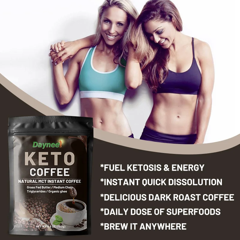Best Selling Keto Coffee Lose Weight Control Food Herbs product Instant flat belly Weight Loss Coffee for Slimming