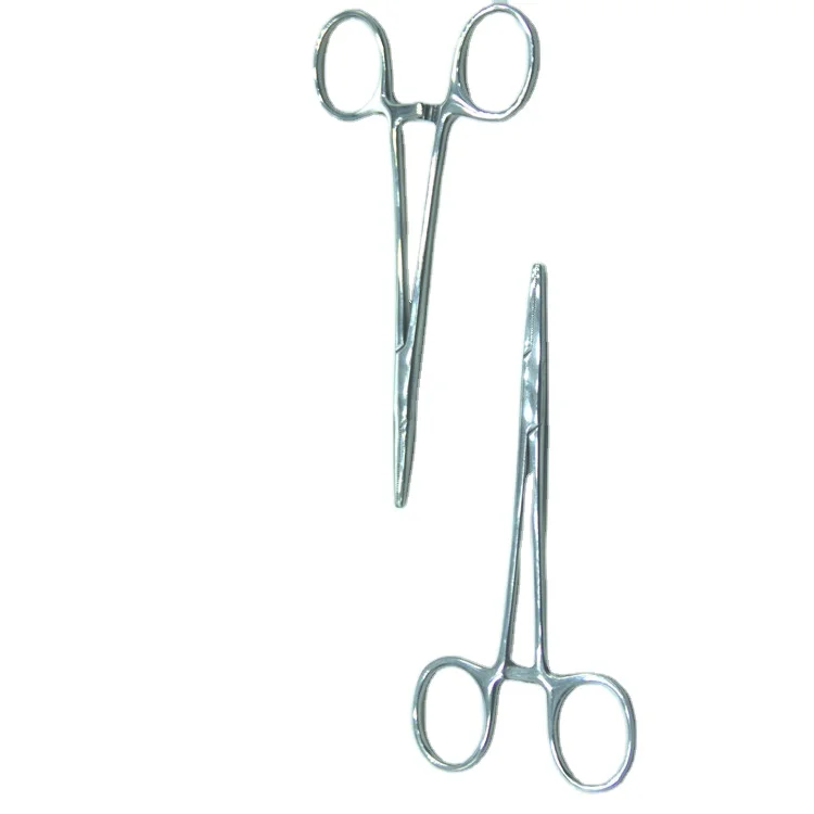 2020 Popular Stainless steel-mosquito hemostatic forceps-straight, curved, 12
