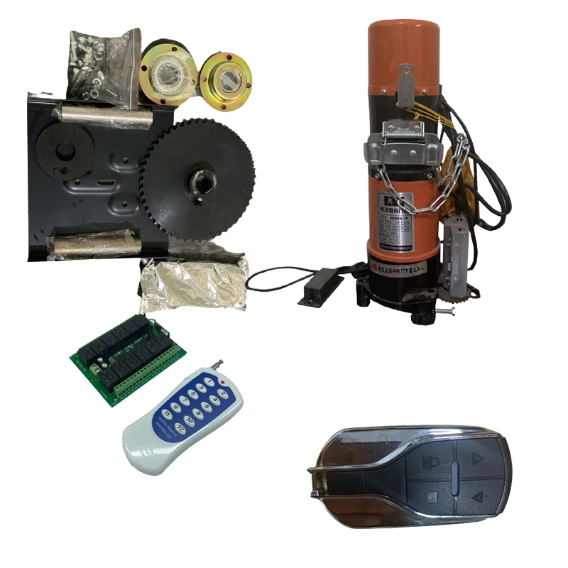 Stable And Safe Remote Control Automatic AC 600KG Electric Rolling Garage Door