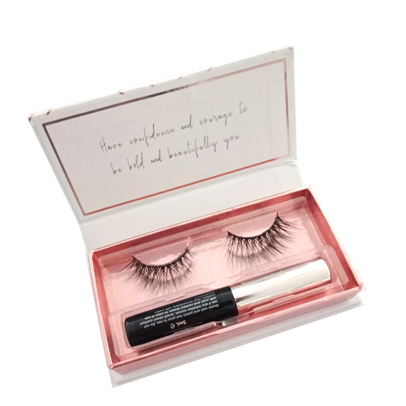 Private label new arrival makeup waterproof magnetic eyeliner with eyelashes kit