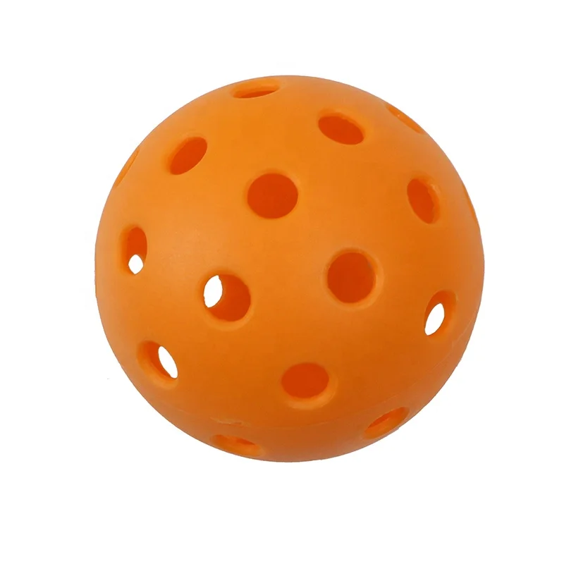 Pickleball Ball Outdoor Core Pickleball Accessories Specifically Designed And Optimized Outdoor Pickleball Balls, Orange, Yellow
