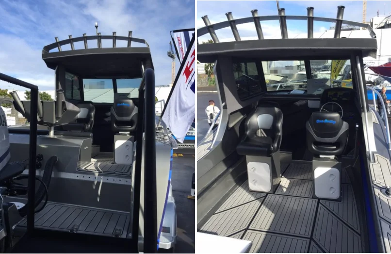 2023 Factory 21ft Hardtop Cabin Aluminum Fishing Boat For Sale 6.5M Center Console Boat