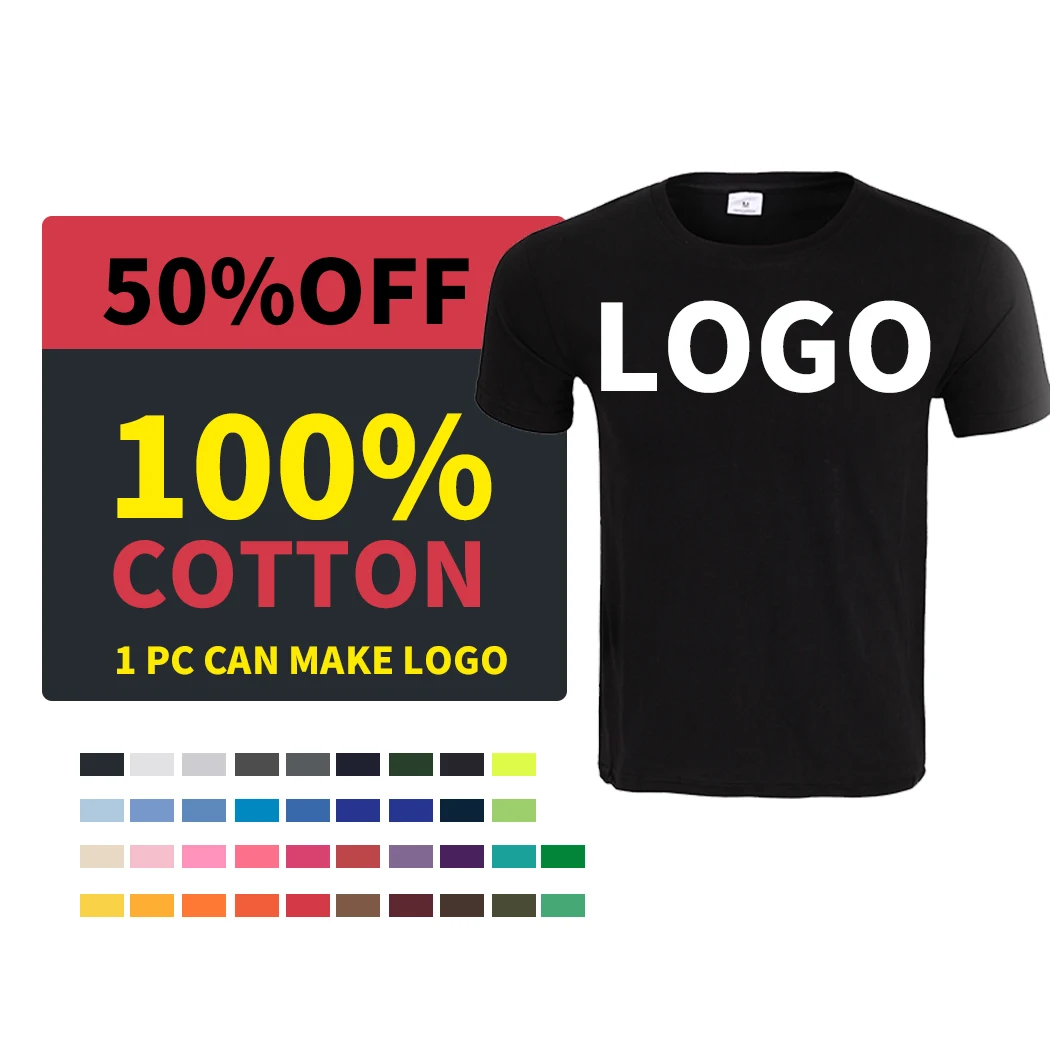 
t shirt custom t shirt printing blank t-shirt men 100% Cotton custom t shirts 