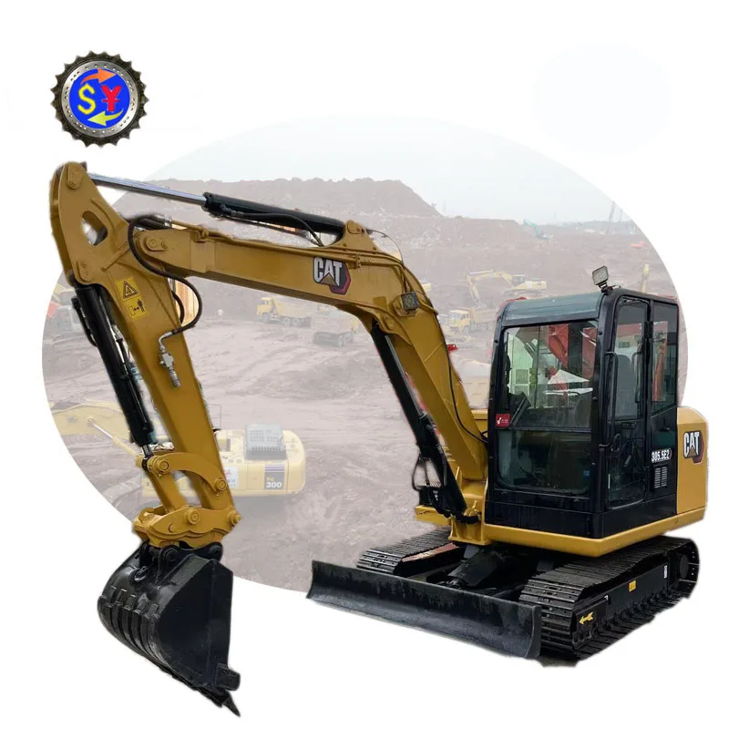 CAT Tier 4  Caterpillar 305.5E2 mini crawler excavator,EPA CE engine 5 ton earth-moving shovel PC55 305.5E zx55 Sy55 on stock